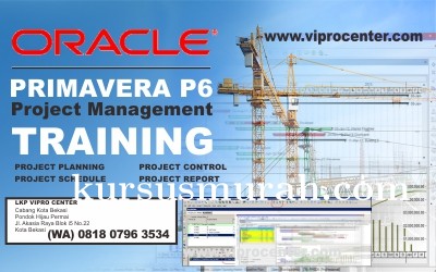 Pelatihan Schedule dan Manajemen Proyek Primavera 6 081807963534